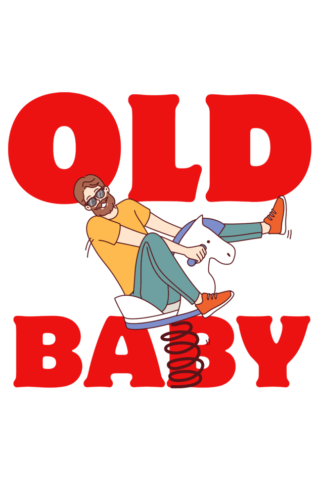 Old Baby Oversized T-shirt