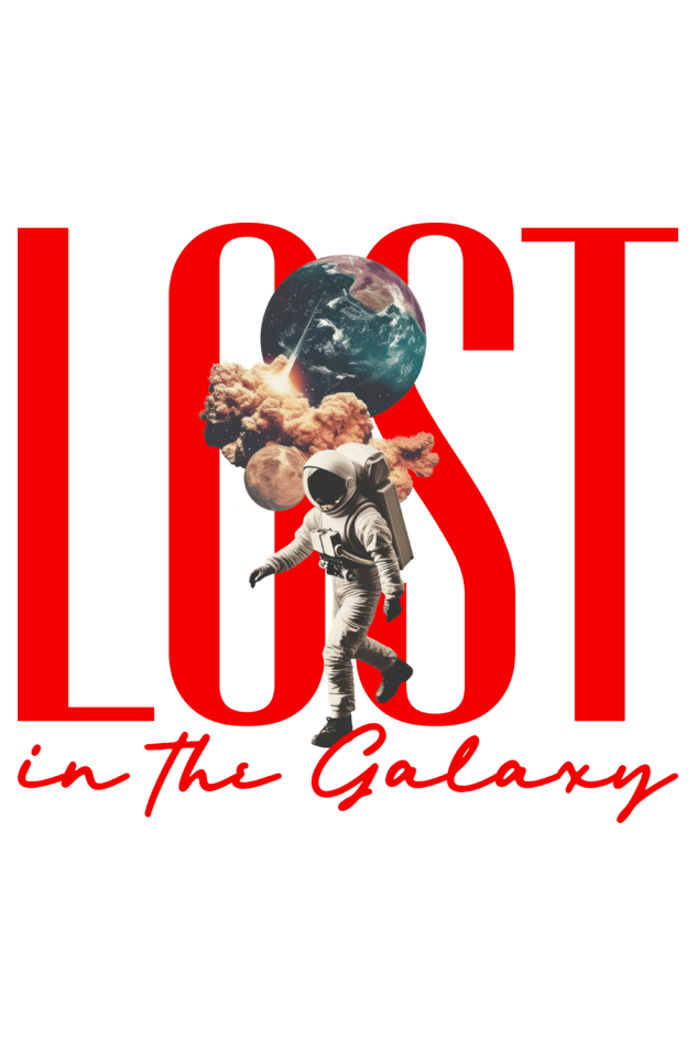 Lost in the Galaxy Oversized T-Shirt