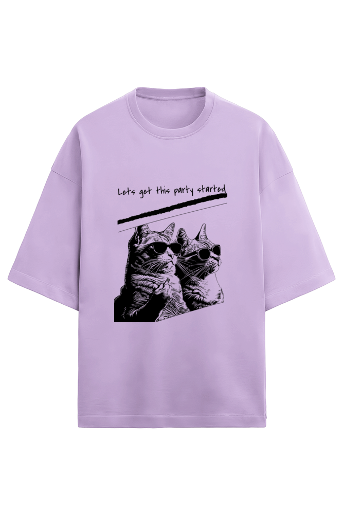 Cool Cats Oversized T-Shirt