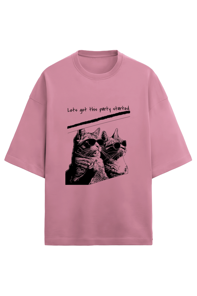 Cool Cats Oversized T-Shirt