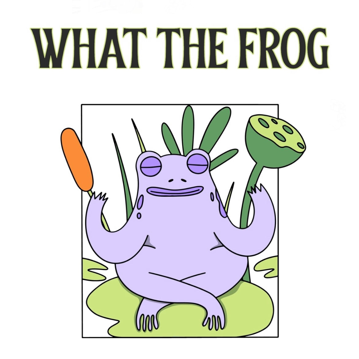 What the Frog Oversized T-Shirt