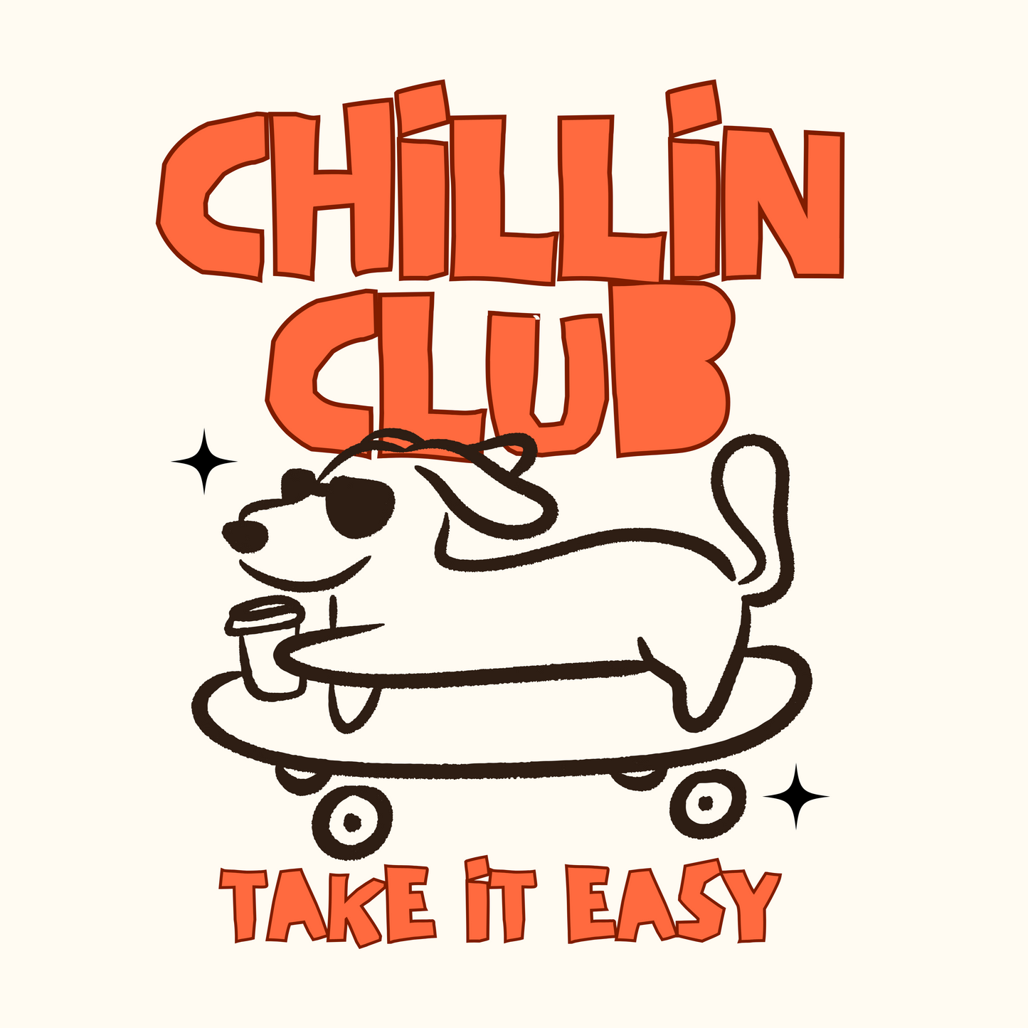 Take It Easy Oversized T-Shirt
