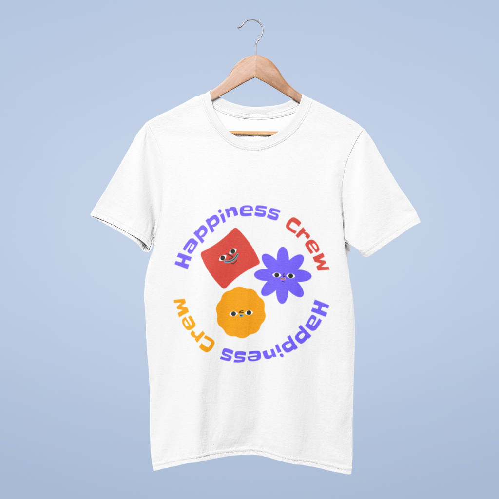 Happiness Crew ( Unisex Fit ) T-Shirt