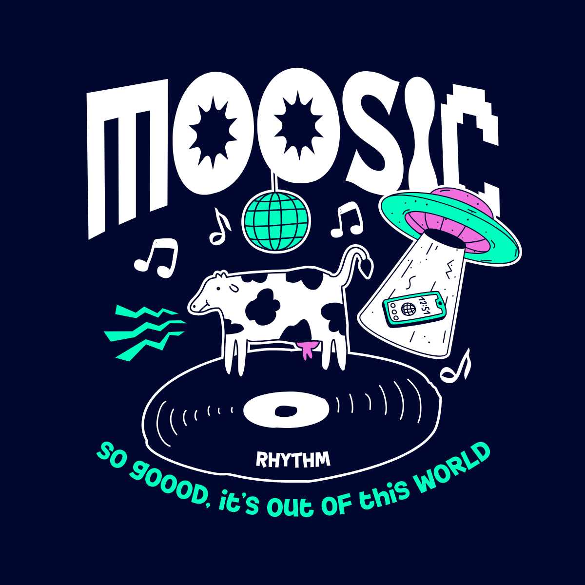 Moosic Love Oversized T-Shirt