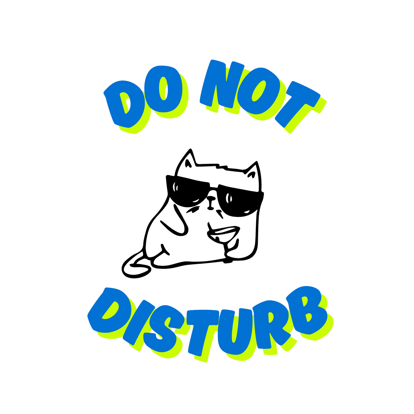 Do Not Disturb Oversized T-Shirt