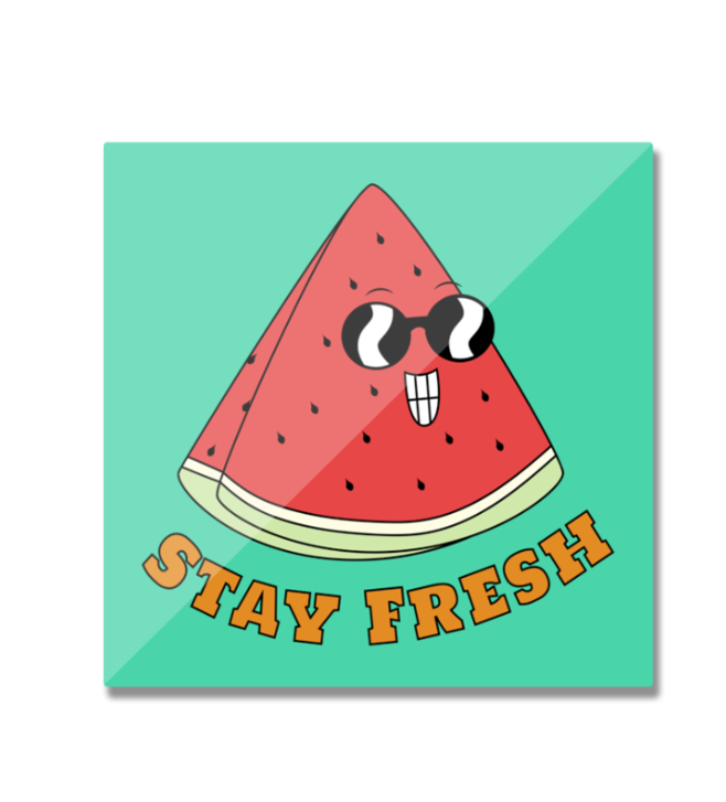 Stay Fresh Fridge Magnet