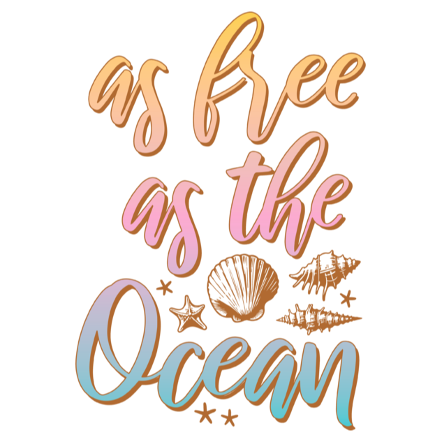 As Free as the Ocean (Unisex Fit) T-Shirt