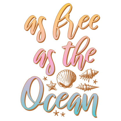 As Free as the Ocean (Unisex Fit) T-Shirt