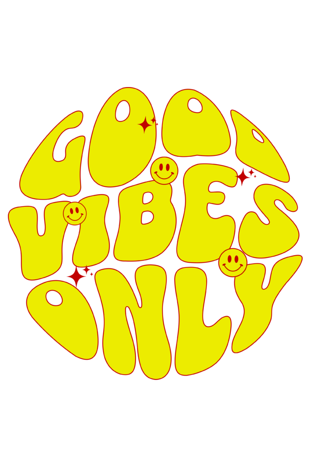 Good Vibes Only Oversized Sweatshirt