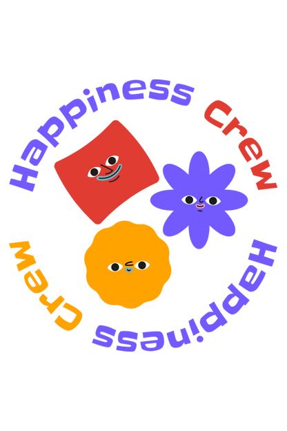 Happiness Crew Oversized Sweatshirt