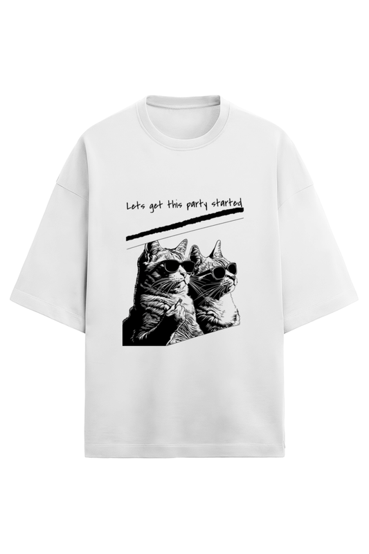 Cool Cats Oversized T-Shirt