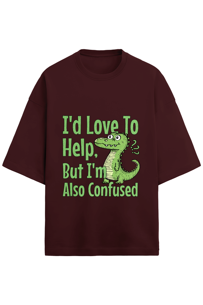 Confused AF Oversized T-Shirt