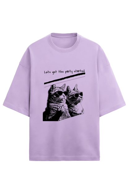 Cool Cats Oversized T-Shirt