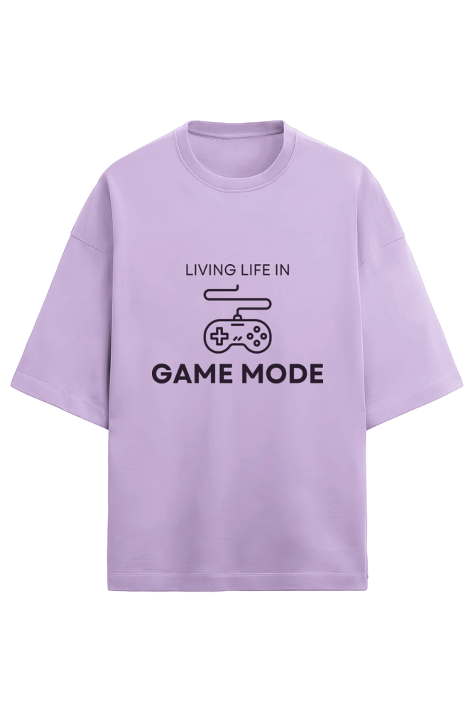 Living Life in Game Mode Oversized T-Shirt