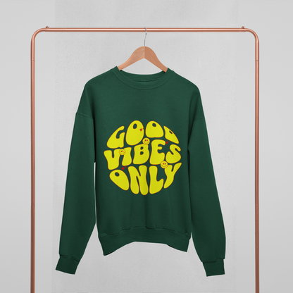 Good Vibes Only Oversized Sweatshirt