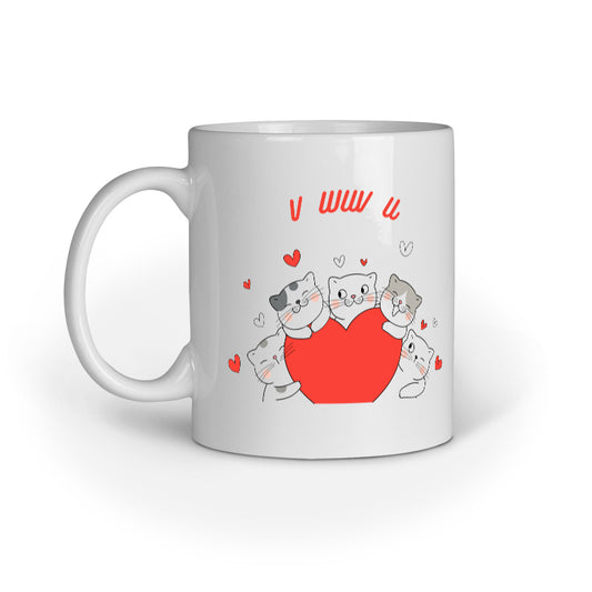 Cat Love Mug