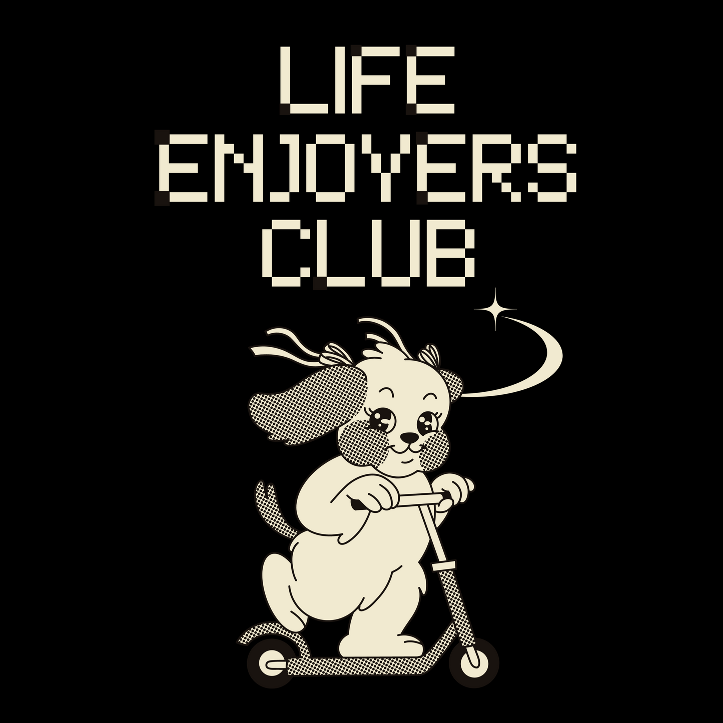 Life Enjoyers Club Oversized T-Shirt