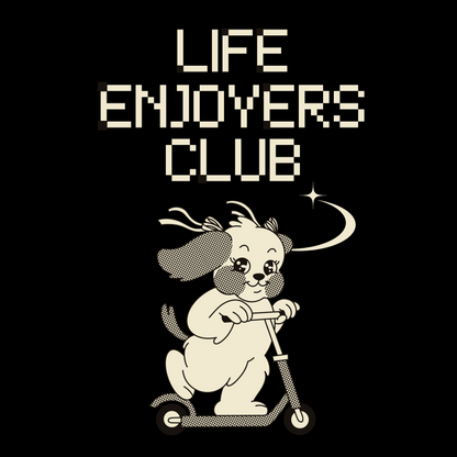 Life Enjoyers Club Oversized T-Shirt