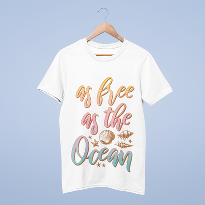 As Free as the Ocean (Unisex Fit) T-Shirt