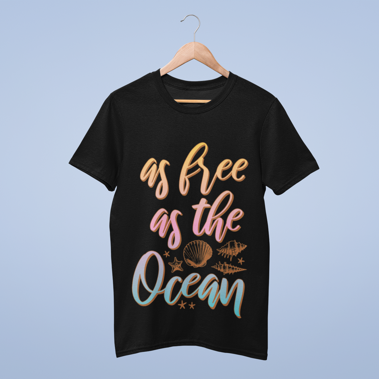 As Free as the Ocean (Unisex Fit) T-Shirt