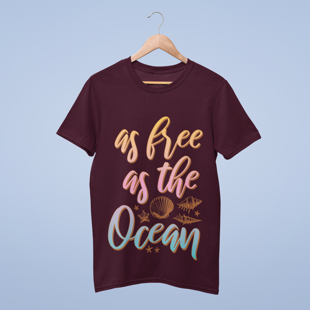 As Free as the Ocean (Unisex Fit) T-Shirt