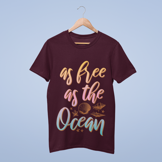 As Free as the Ocean (Unisex Fit) T-Shirt